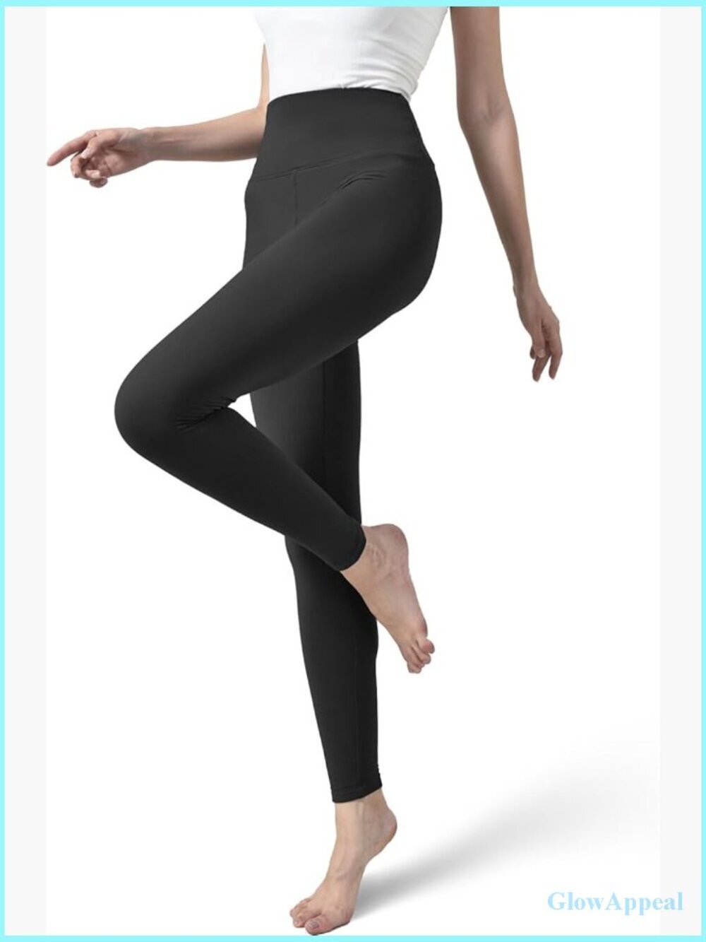 Fleece Lined High Waisted Leggings for Women Workout Running